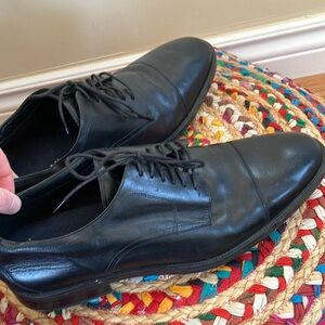Cole Haan Sleek Black Leather Men's Shoes